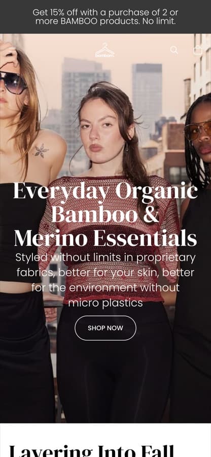BamBamNYC — the same build on mobile